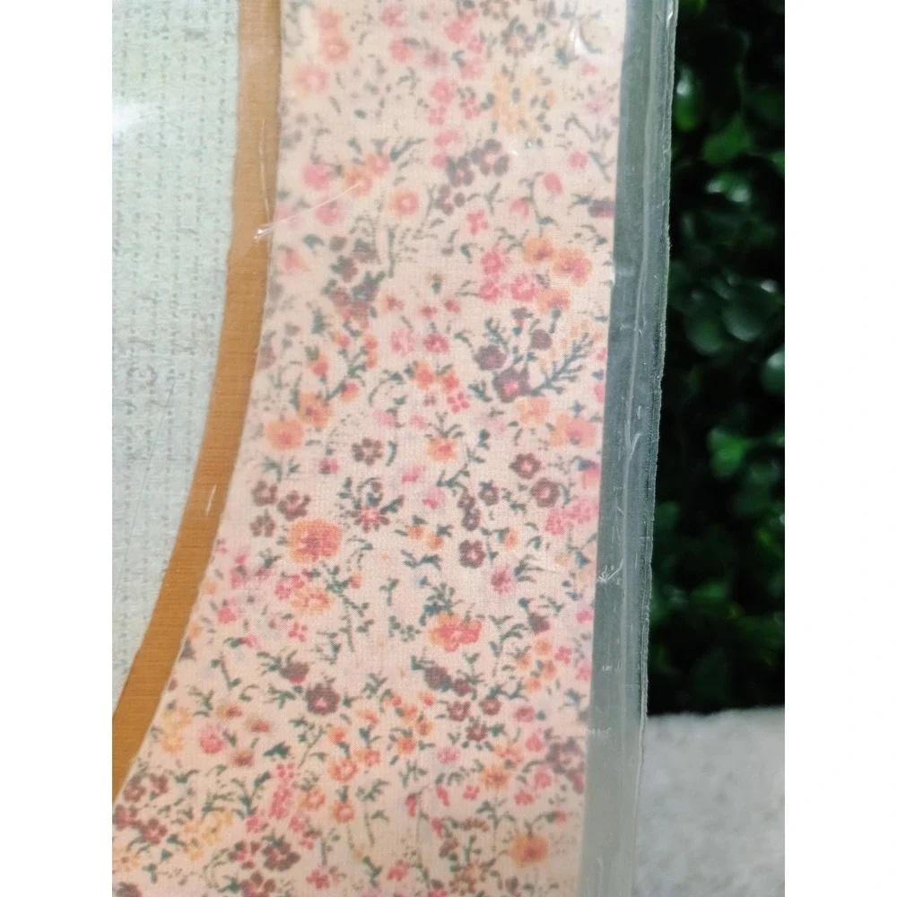 Vintage 1983 Millie's‎ Shapely Mats Plaid Owl Cross Stitch Floral Mat 58008